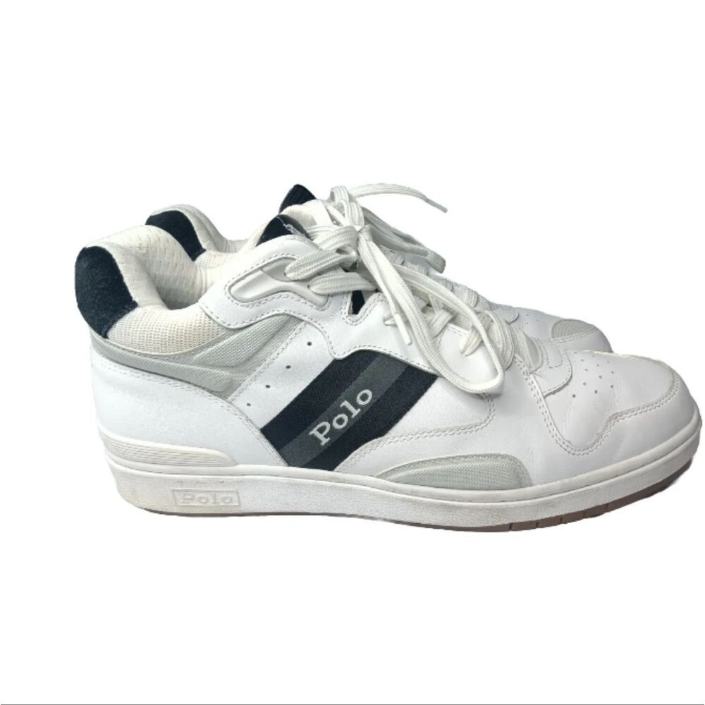 Polo Ralph Lauren Polo Court Mid-Top Pro Sneakers Men's Shoes Size 13